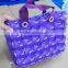 Hot sales inflatable PVC bag in purple,popular inflatable bubble bag,air beach bag