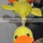 Hot-selling Cartoon Flying Series of Elastic Slingshot Monkey Chick And Piog Plush Doll Toy