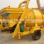 high quality Concrete mixer truck JZC 400, small portable concrete mixer with lift hopper