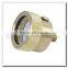 High quality brass back mount pressure subsea gauge