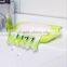 High quality Candy Color Sucker Bathroom Draining Soap Box /Kitchen Sink Sponge Drainage kitchen tool