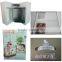 jeneca Triangle glass fish tank with water filter, led