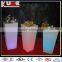 LED illuminated home decoration planter plastic decorative planters decorative planter home planters