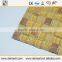 X3 sunflower golden crystal glass mix marble mosaic tile for bar wall