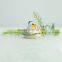 Novel design metal wedding ring trinket jewelry box made in zinc alloy