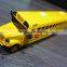 Die cast US school bus model
