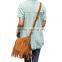 Hot Sale Fashion Women Handbag Tassel Cross Body Women Bag Solid Color Zipper Shoulder Bags Leather Handbags for female