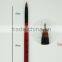 Mini red wooden handle kolinsky hair sculpture brush BW-303