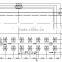 FSTN with buttons 256x64 graphic LCD Display