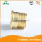 6 point male thread joint copper adapter