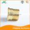 6 point male thread joint copper adapter