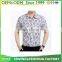 Stylish men t-shirts cheap fancy hawaiian shirts OEM