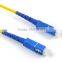 sc singlemode simplex indoor fiber optic patch cord/sc fiber optic jumper/sc fiber optic patch cables