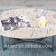 Foshan Living Room Stainless Steel Base Classic Coffee Table With White Marble