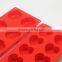 Heart Shape 3D Muffin Sweet Candy Jelly Fondant Soap Mould Cake Mold