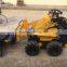 Mini skid steer loader BSL400 with different attachments for farm garden and construction