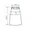 Elegant Ladies Women Retro High Waist Lined Casual Organza Skirt