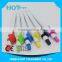 simple click ball pen with QR code clip