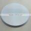 Graceful christmas round decorative tin tray for promotion