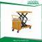 Portable DC electric or manual lifting table