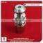 glass to wall connector/stainless steel standoff/glass connector for stair