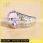 Jingli Jewelry Factory Direct Delicate Silver Ring With Purple Stone (YJ-477)