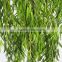 fake indoor artificial decorative willow tree natural wood trunk
