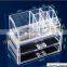 cosmetic display counter top/countertop cosmetic display/5 drawer acrylic makeup organizer