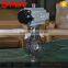 high performance 150LB wafer WCB pneumatic butterfly valve