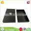  China supplier custom grey cardboard black matte drawer paper box