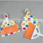 Huangyan factory wholesale plastic printed table dustpan with brush set