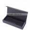 Chinese Factories Wholesale Custom High-grade PU Leather Jewelry Box, Black Beautiful Watch Box