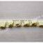 Fashional yellow 2cm width folding trims for swimwear wholesale