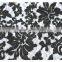 New design round eye net fabric with embroidery sequin, black sequin flower tulle fabric for wedding dress