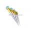 2017 Beauty Spiral Shape Make up Brush Customized Handle Vegan Makeup Brushes