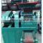 Double roller charcoal powder briquette making machine