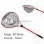 Aluminum fly fishing net, rubber handle fishing landing net for sale