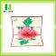 New year Paper can be writing manufacturer 3d red flower handmade love greeting card