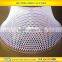 Plain fening plastic flat mesh