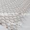 4ftx50ft Galvanized Steel Chain Link Fabric