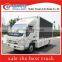 The low price and high quality mobile led advertising screen truck for sale