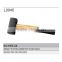 1.5kg cast iron mason hammer with wooden handle and low price
