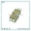 fiber coupler LC/LC simplex duplex ceramic sleeve,low profile,flange