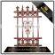 Garden Decoration Color Painted Metal Cast Aluminum Garden Picket Fence Spears