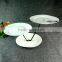 China Wholesale 3 Tier White Round Rotaing Cake Stands China Stock Iron Stand