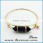 Semi-precious stone bracelet colored turquoise stone bracelet , green stone bracelets