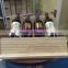 Hot sale wooden display wine rack supermarket