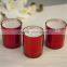 natural wood candle holders