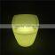 PE Polyethylene Material Plastic LED Illuminated Chairs for Bar Nightclub Coffee House