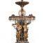 Garden Art Craft Bronze Children Water Fountain